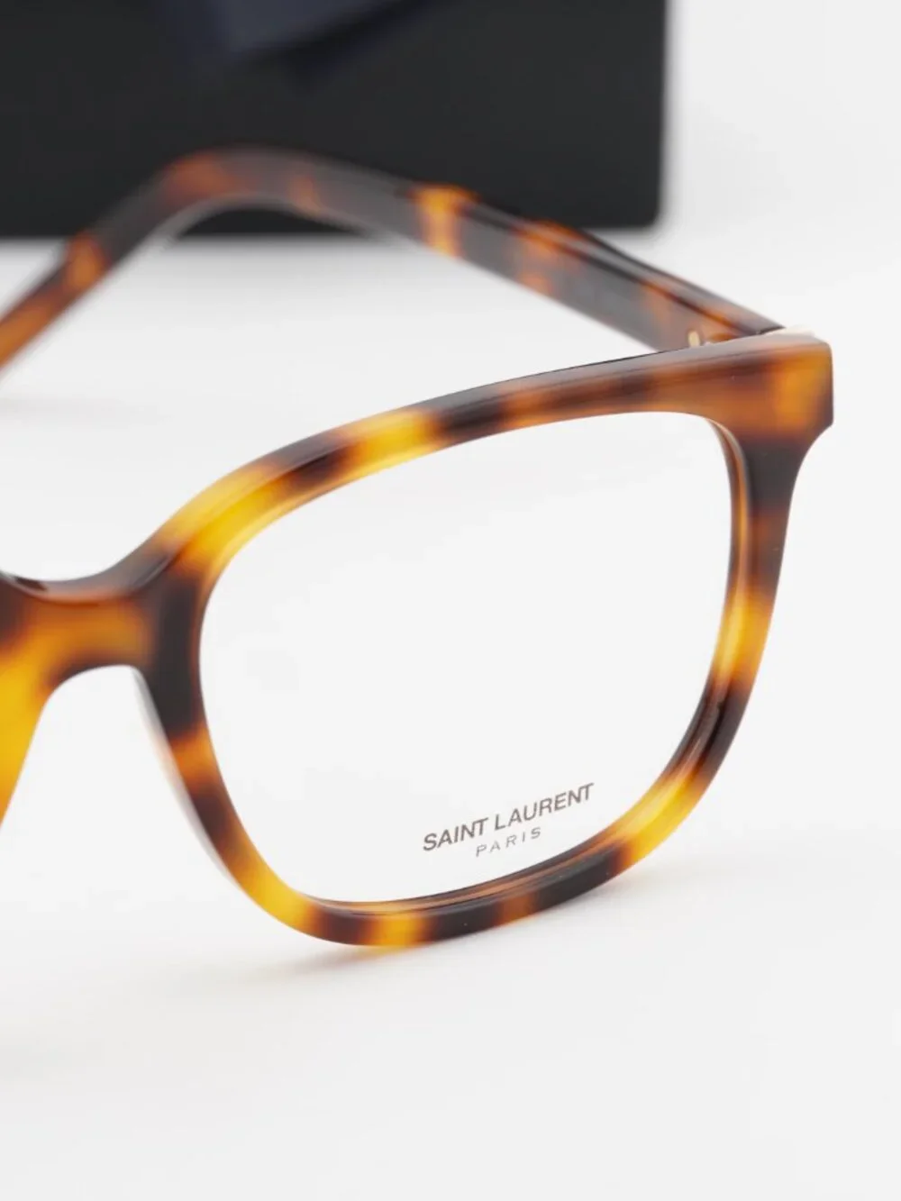 Saint Laurent SLM110F 005 Square Eyeglasses – Havana 55mm - Picture 6 of 11